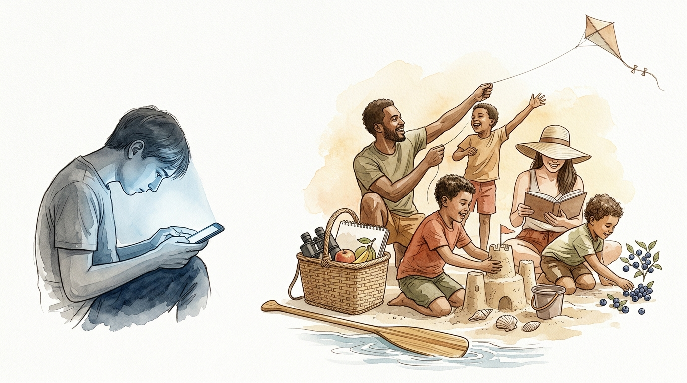 summer activities without phone