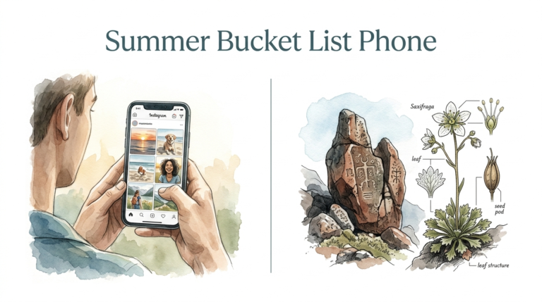 summer bucket list phone