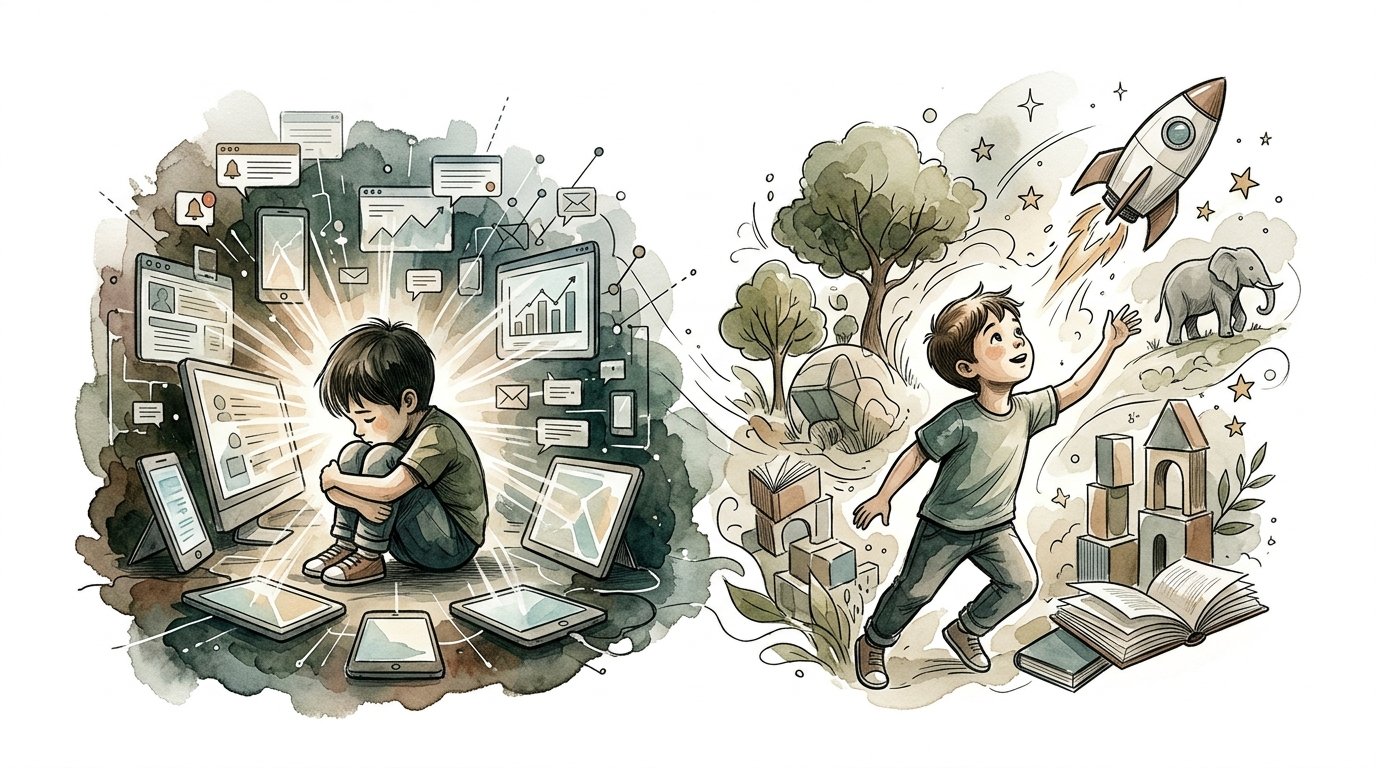 ways to reduce screen time for kids