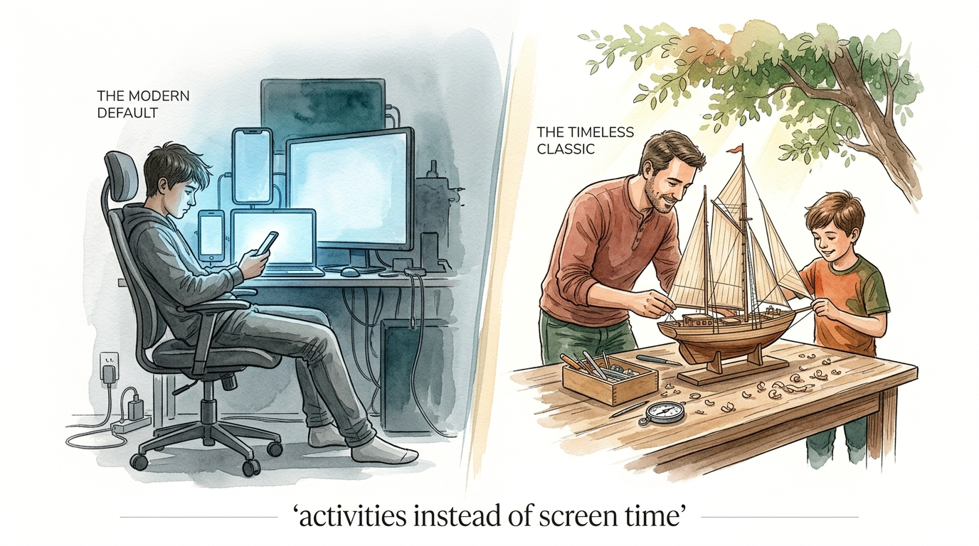 activities instead of screen time