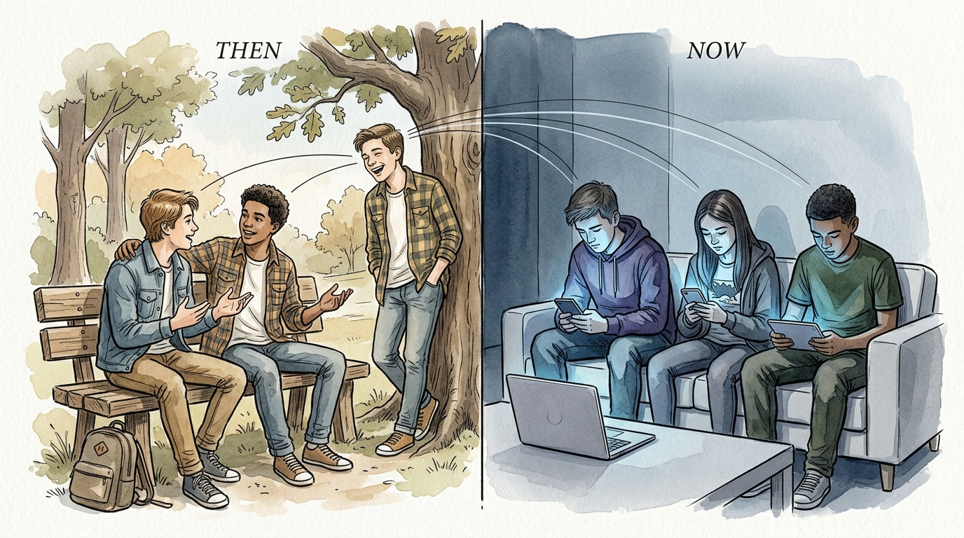 average screen time for a teenager