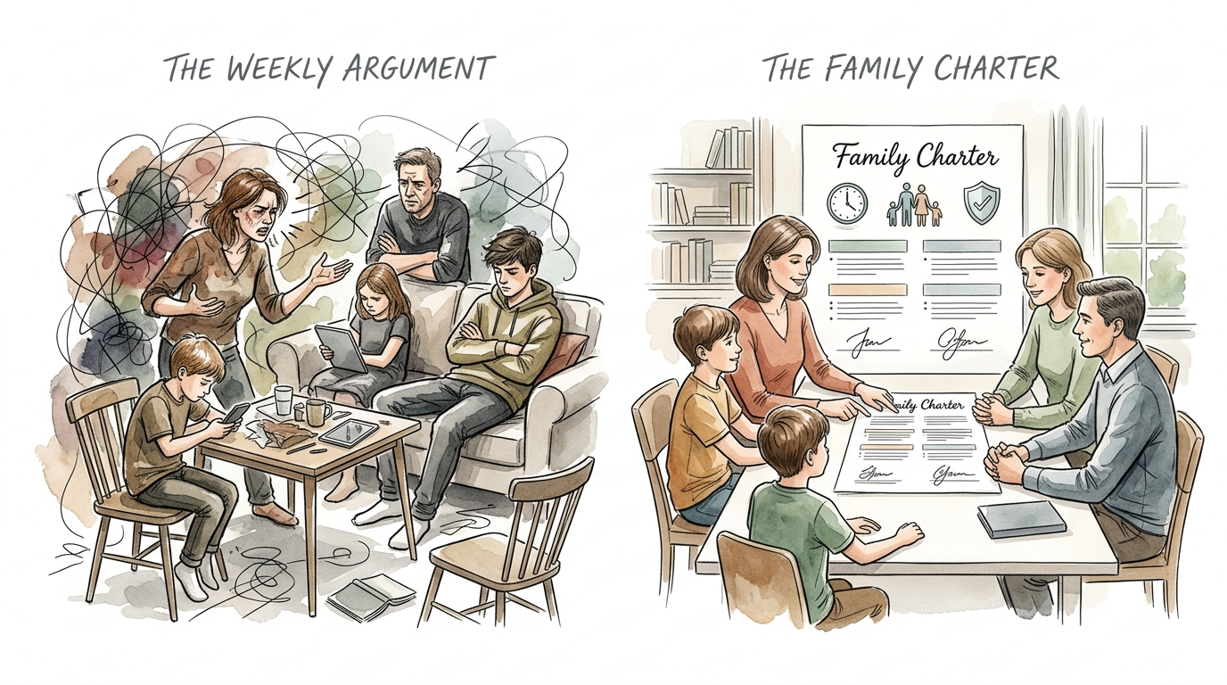family media agreement
