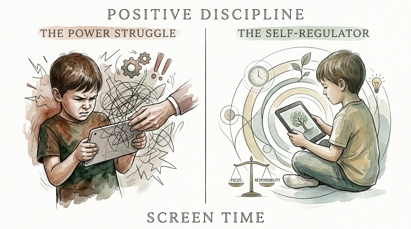 positive discipline screen time