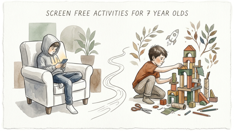 screen free activities for 7 year olds