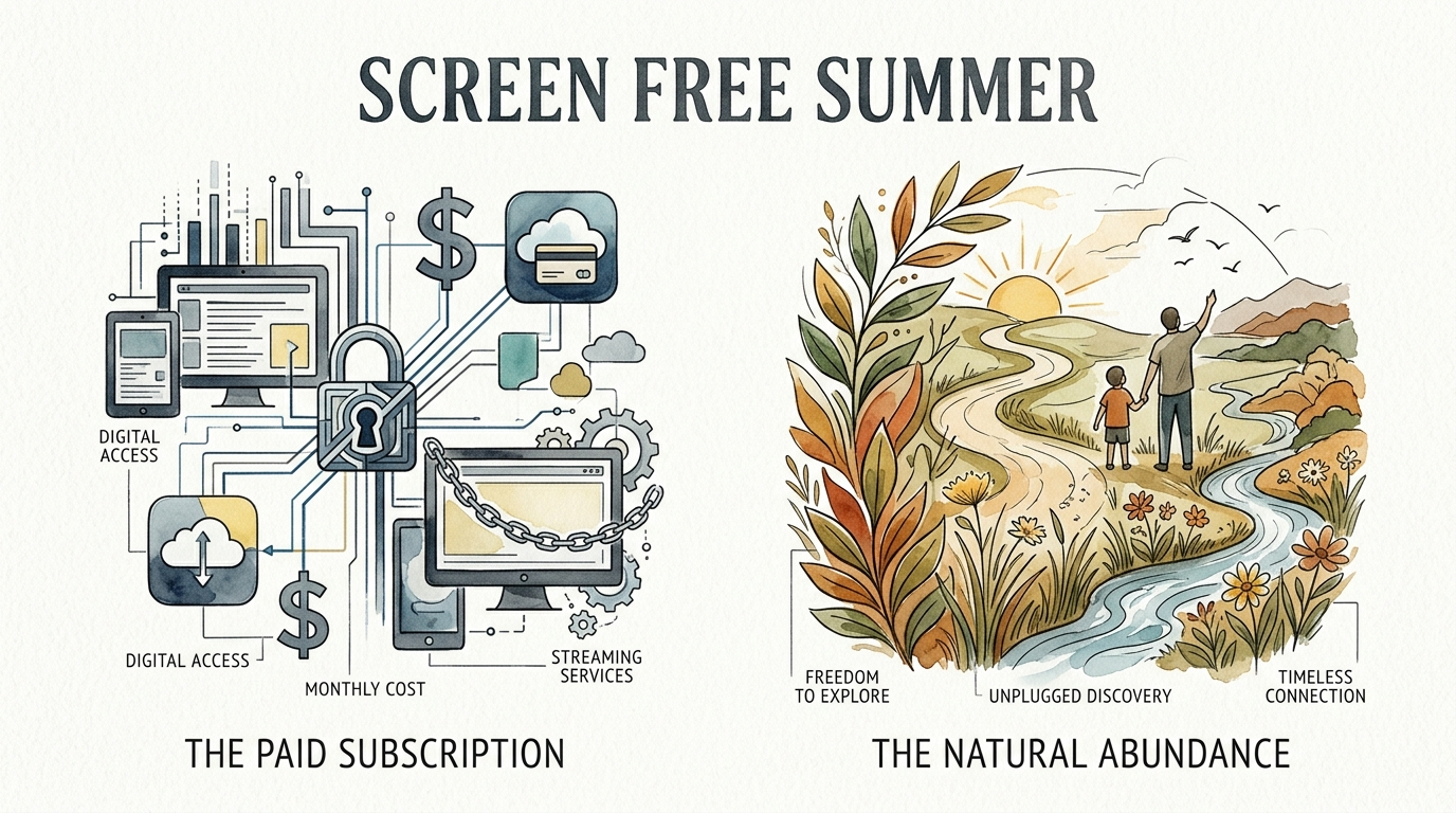 screen free summer