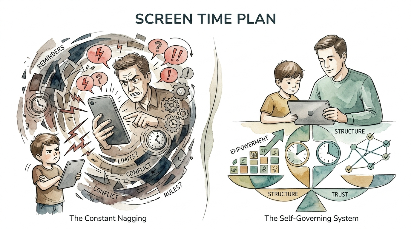 screen time plan