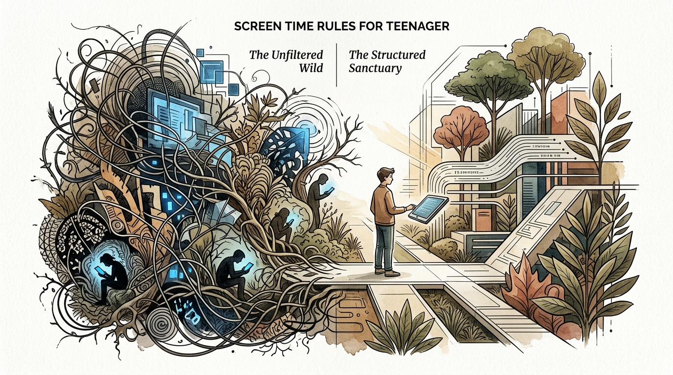 screen time rules for teenagers