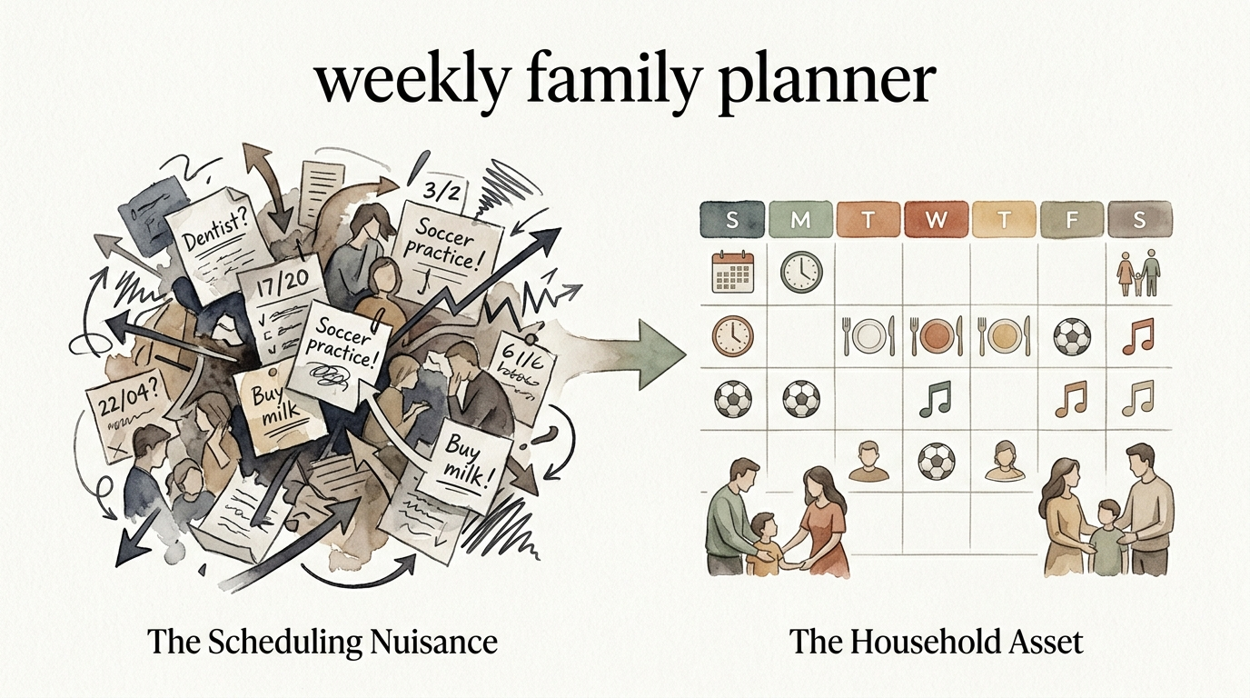 weekly family planner